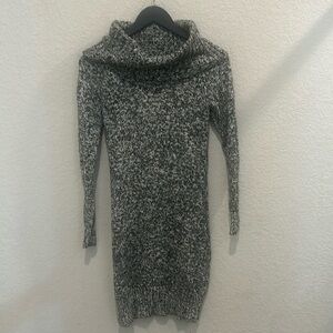 The limited turtleneck sweater knit dress  XS